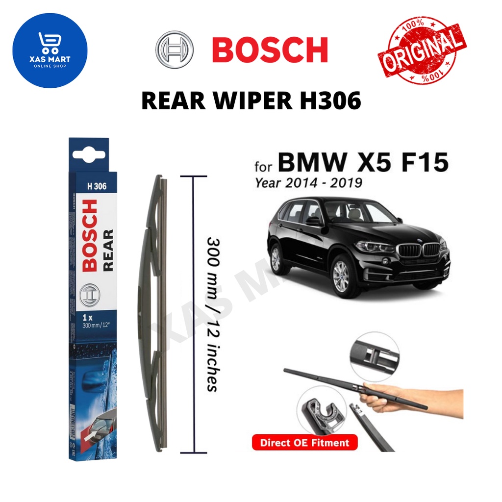 HOSAIRY Juego De Limpiaparabrisas Trasero Para BMW X5