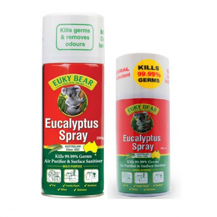 Antiseptic Spray Virus Killer Euky Bear Eucalyptus Spray Kills 99.99