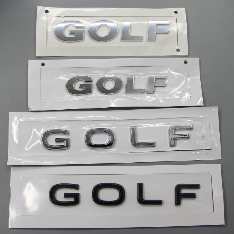 Apply to Golf 4 Golf 6/5/7/8 MK4 MK5 MK6 MK7 MK8 Trunk label Golf ...