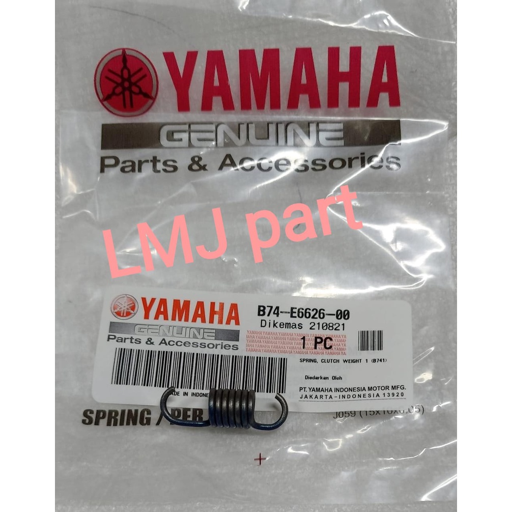 SPRING CLUTCH WEIGHT DOUBLE CLASP SPRING XMAX X MAX 250 YGP B74-E6626 ...