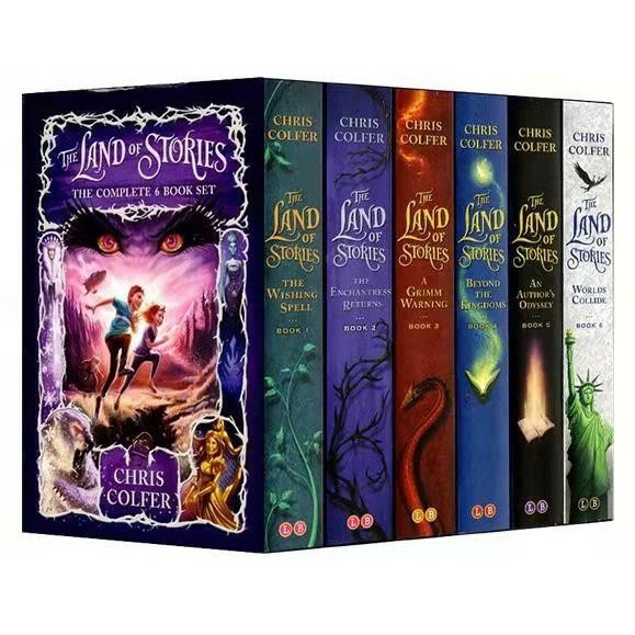 The Land of Stories Set - (6 books) | Shopee Malaysia