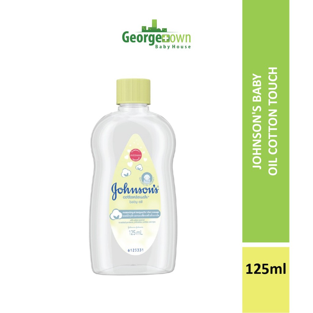 Johnson's cotton 2024 touch oil