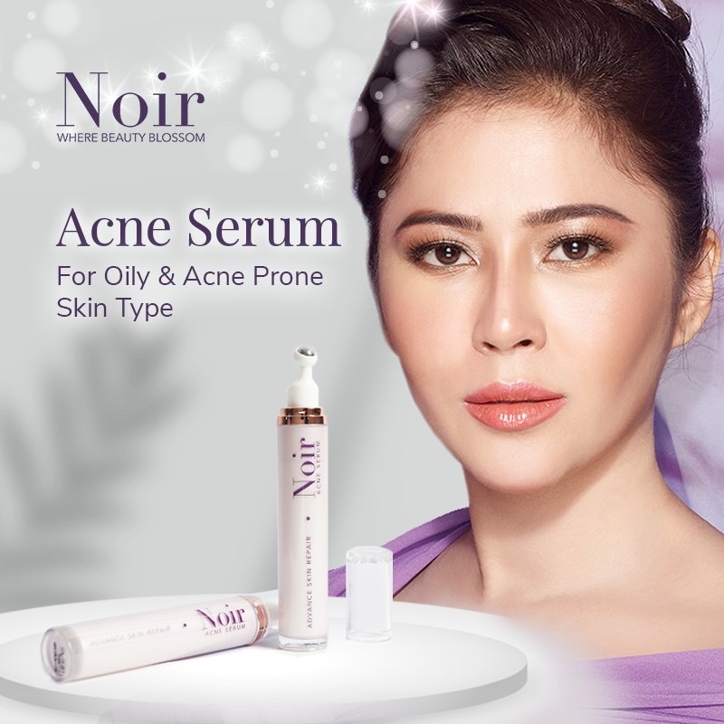 Noir Skin Acne Serum For Oily & Acne Prone Skin Type (20 ml) Shopee