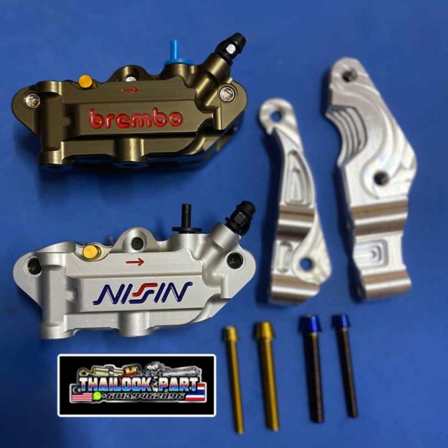 🇹🇭🔥 caliper 4piston brembo nissin untuk pnp 135LC 4s & 5s🔥🇹🇭 Shopee