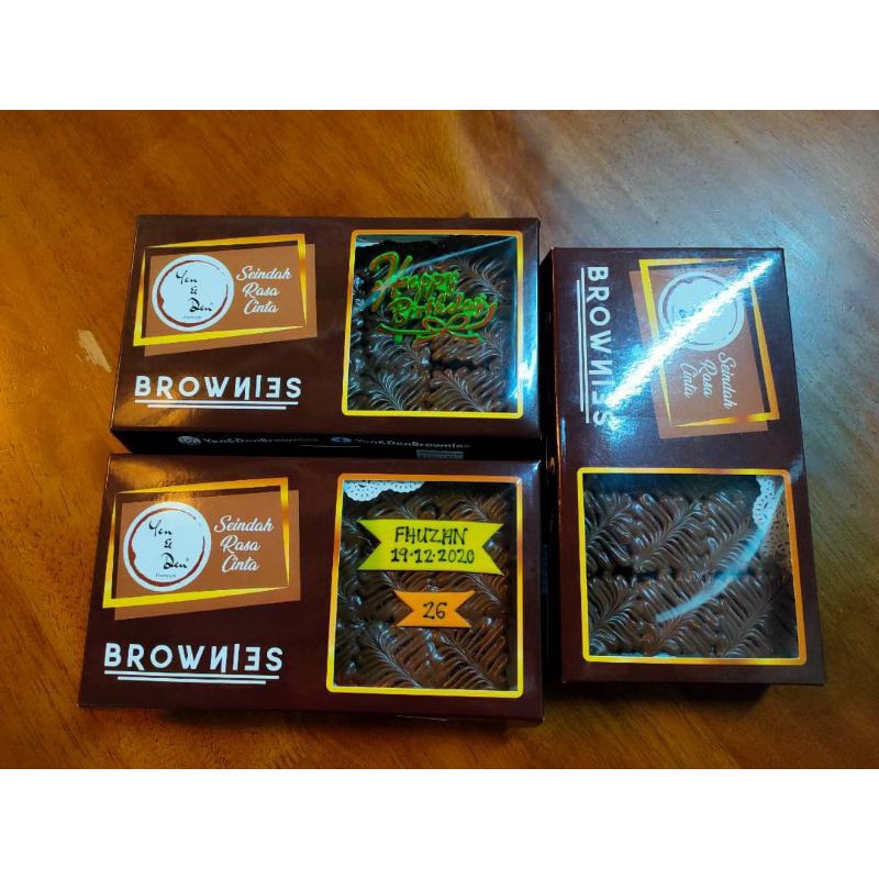 Yen & Den Nutella Brownies Shopee Malaysia