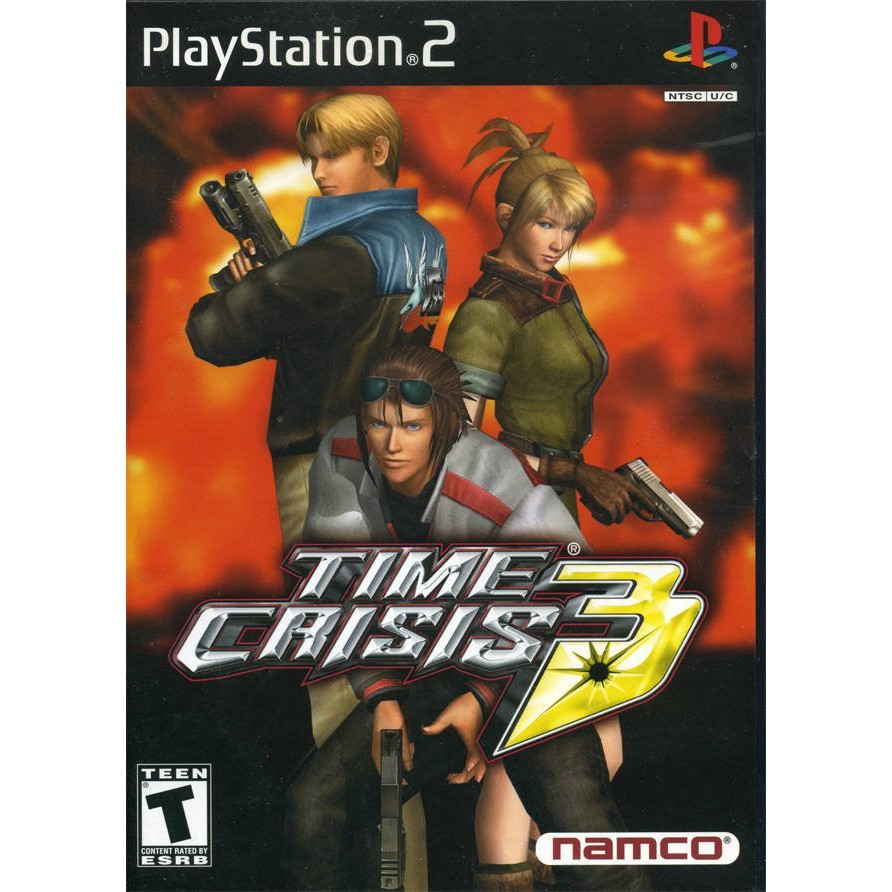 ☆PS2 韓国版『TIME 鈍い CRISIS CRAISIS ZONE』☆