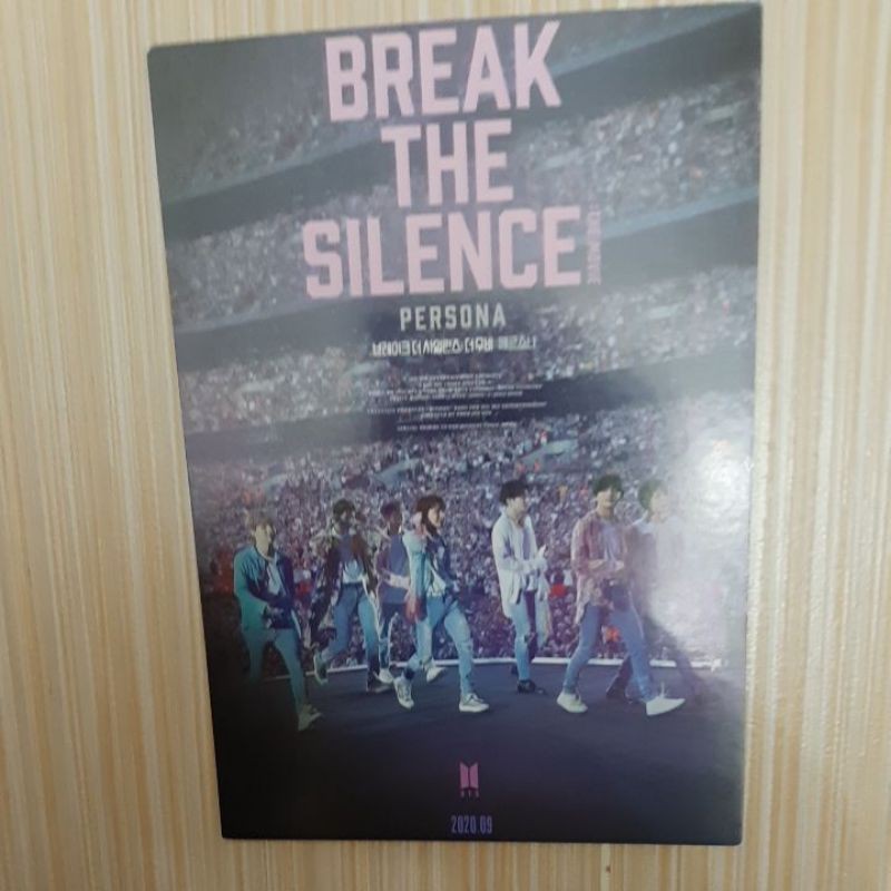 BTS Break the Silence Official Postcard + Photocard | Shopee Malaysia