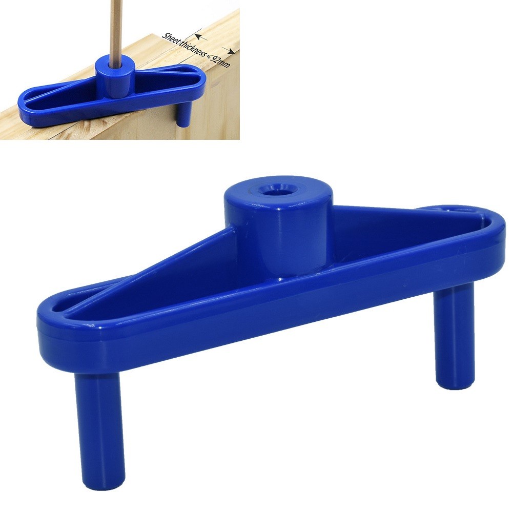 Woodworking Center Marking Guide Line Ruler Doweling Jig Wood