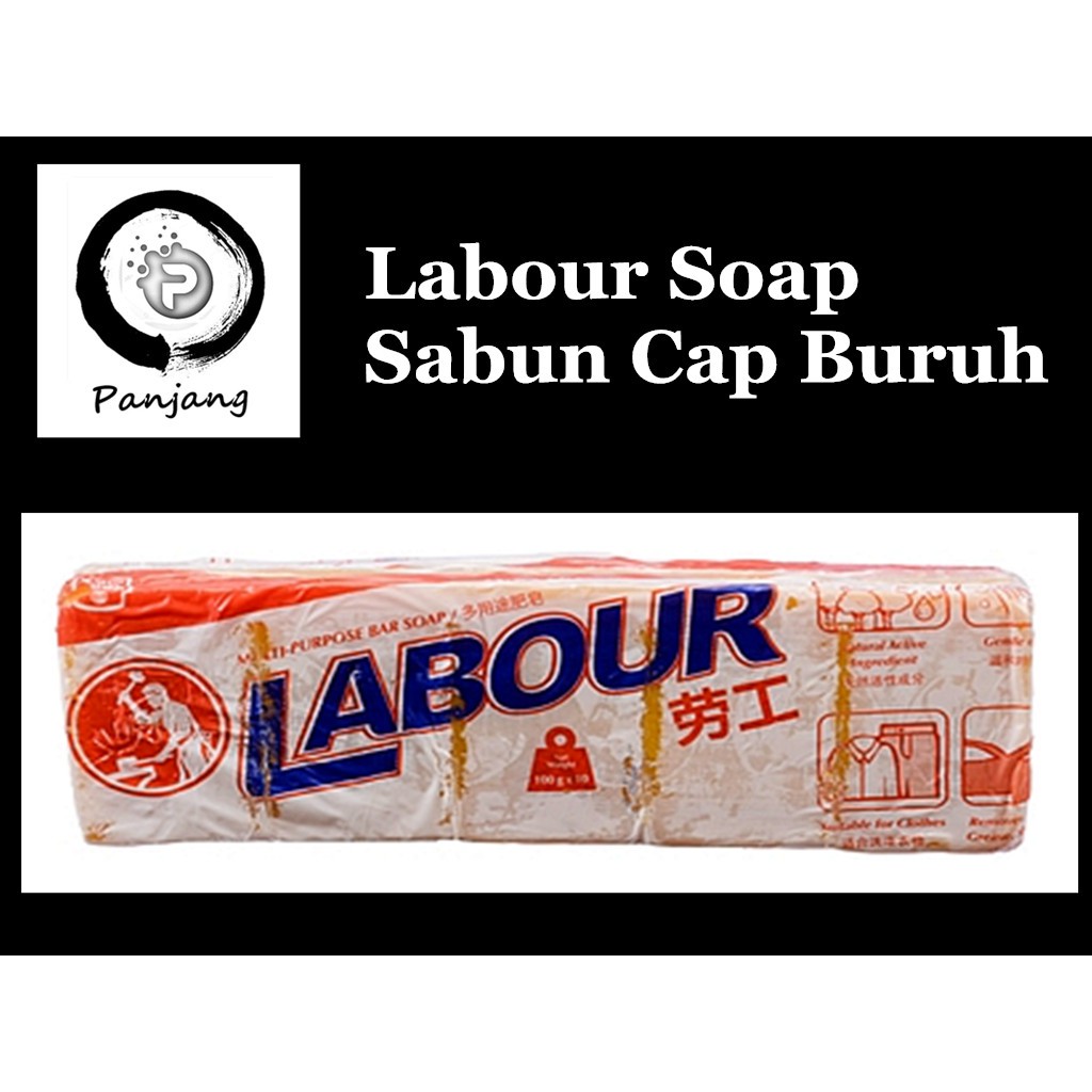 Labour Multi Purpose Bar Soap Sabun Cap Buruh 10x100g Shopee Malaysia