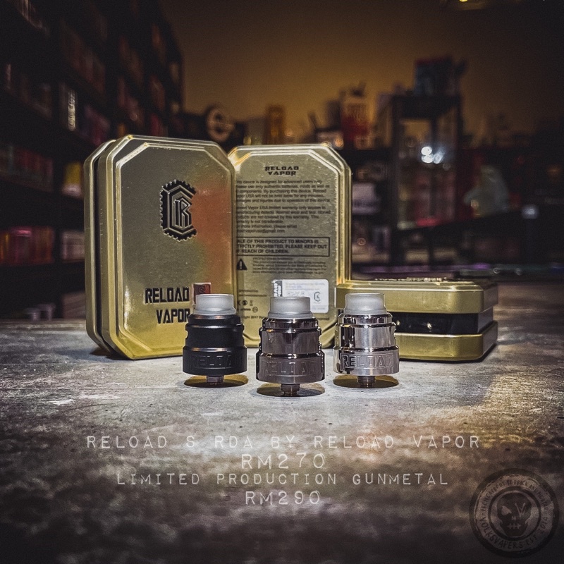 RELOAD S RDA BY RELOAD VAPOR 100% ORIGINAL