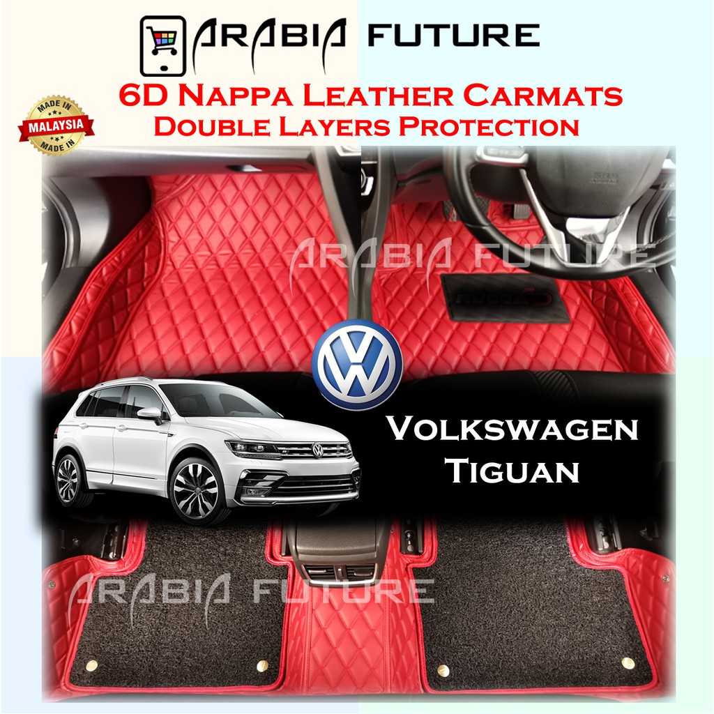 Volkswagen Tiguan 5N AD BW 6D Floor mat Premium Carmats carpet kereta