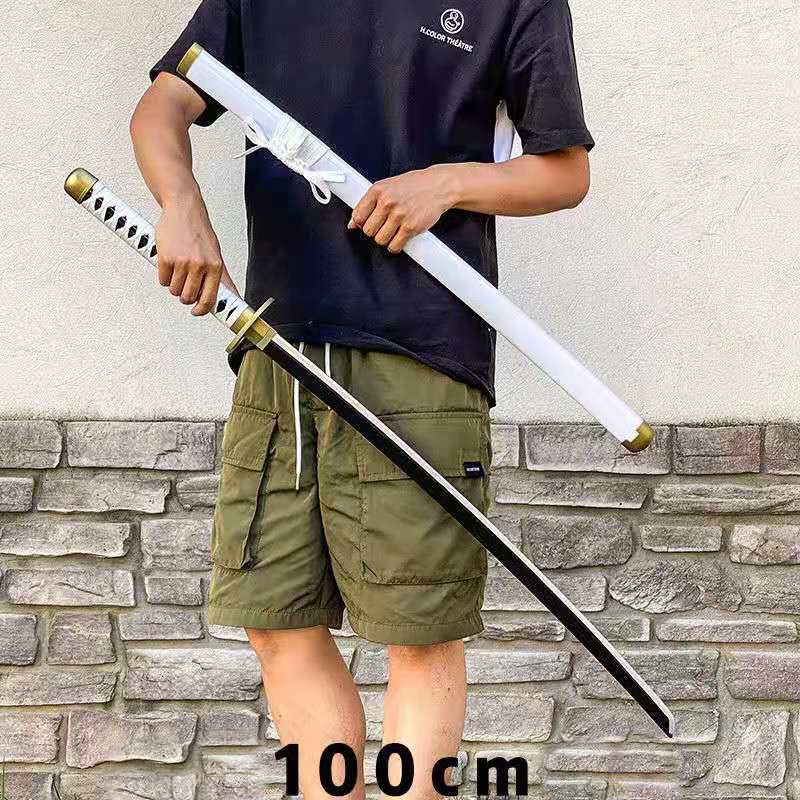 One Piece Roronoa Zoro Enma Sword Anime Costume Cosplay 104cm Wooden Sword