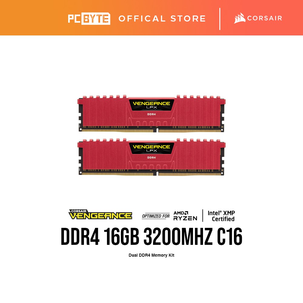 Corsair vengeance hot sale lpx red