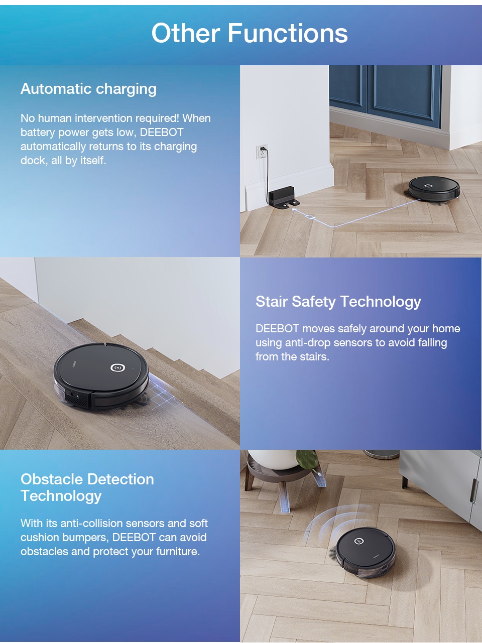 ECOVACS DEEBOT U2PRO Robot Vacuum Cleaner With Mop Best Scrubber for