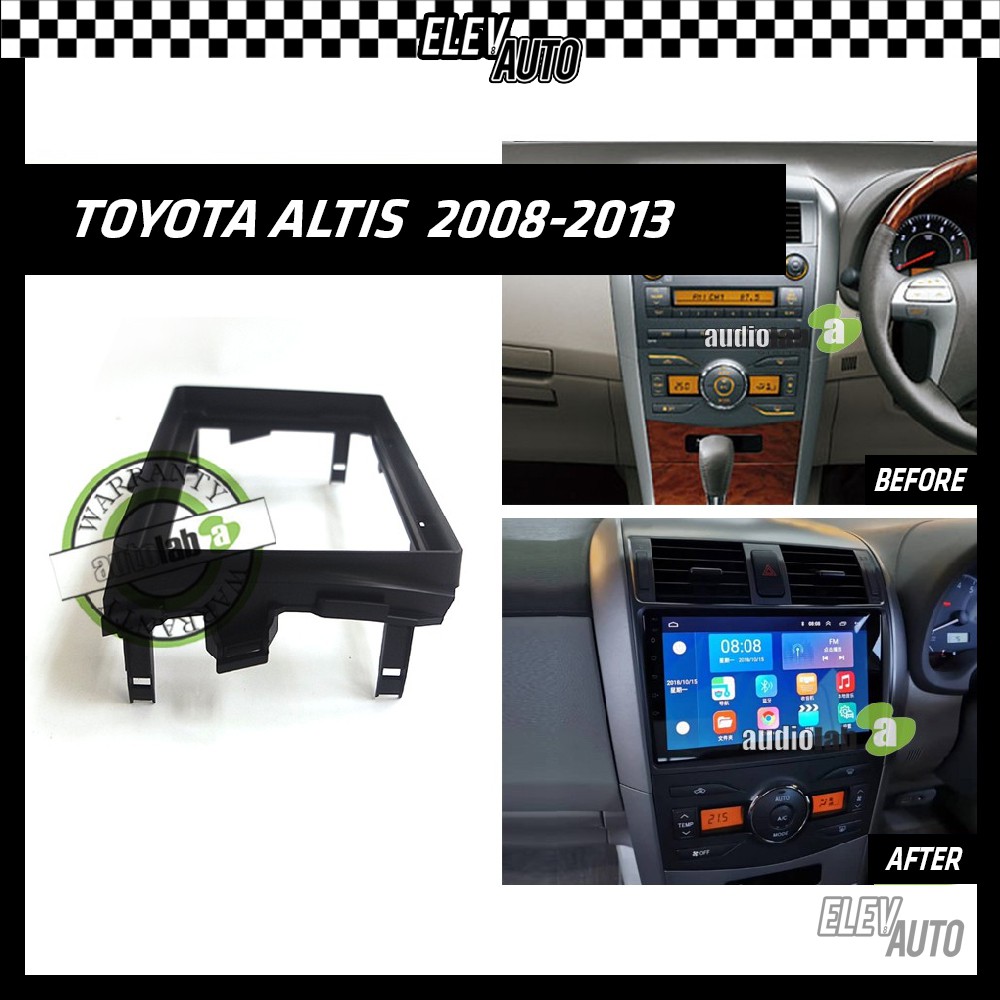 Toyota Altis 2008 - 2013 Android Player Casing 9