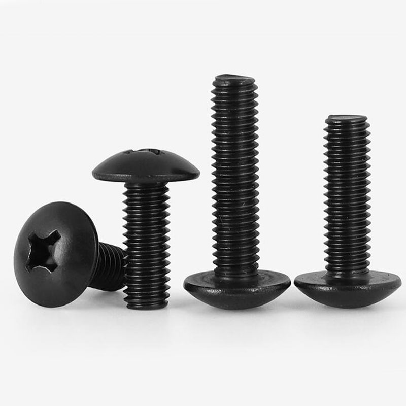 M3 M4 M5 M6 Galvanized Cross Large Flat Head Screws Dome Head Umbrella