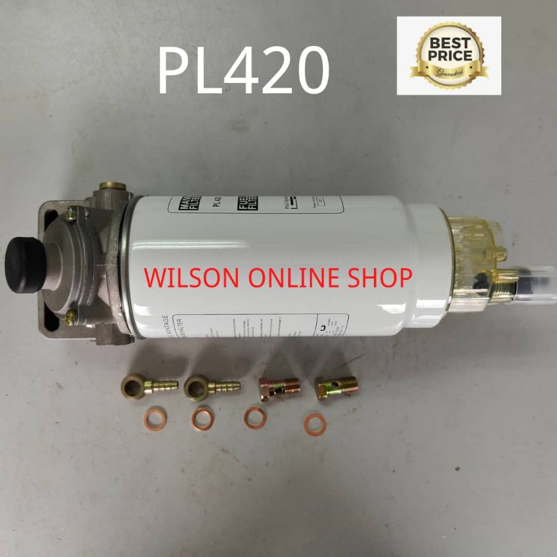 PL420 Water Separator Fuel Filter,Head With 3/8 Socket Set For Iorry ...