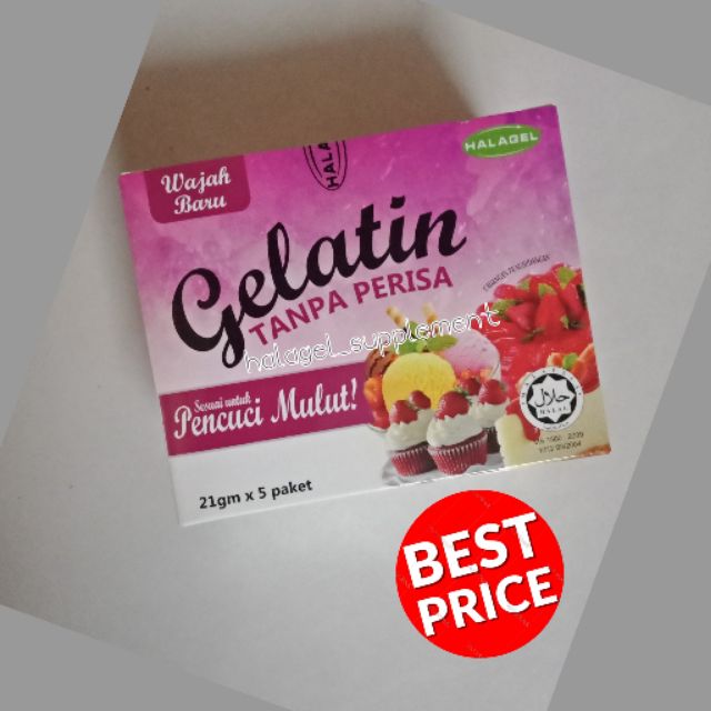 Gelatin Halagel (HALAL) Shopee Malaysia