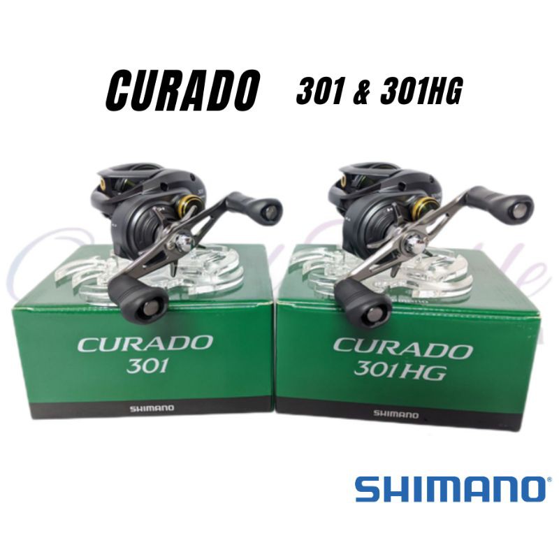 SHIMANO CURADO 300 K Baitcasting Fishing Reel 201PG 301HG Low