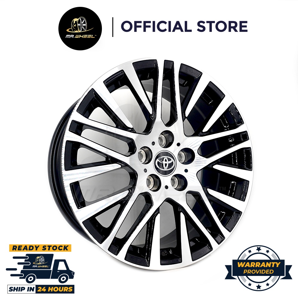 New Sport Rim TOYOTA 18x8 5x114.3 ET38 18 inch Mr Wheel M2047 CHR Camry ...
