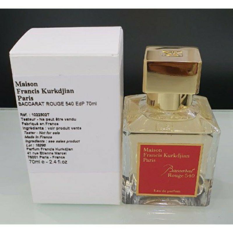 100 AUTHENTIC ORIGINAL TESTER Maison Baccarat Rouge 540 EDP