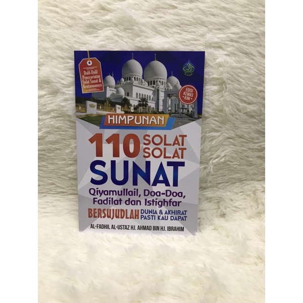 Buku Himpunan 110 Solat Solat Sunat Shopee Malaysia 