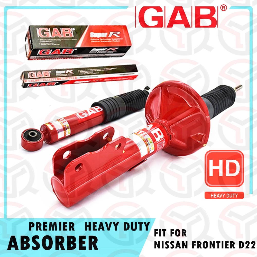 (RED) NISSAN FRONTIER D22 GAB SUPER R PREMIER SPORT ABSORBER (HEAVY ...
