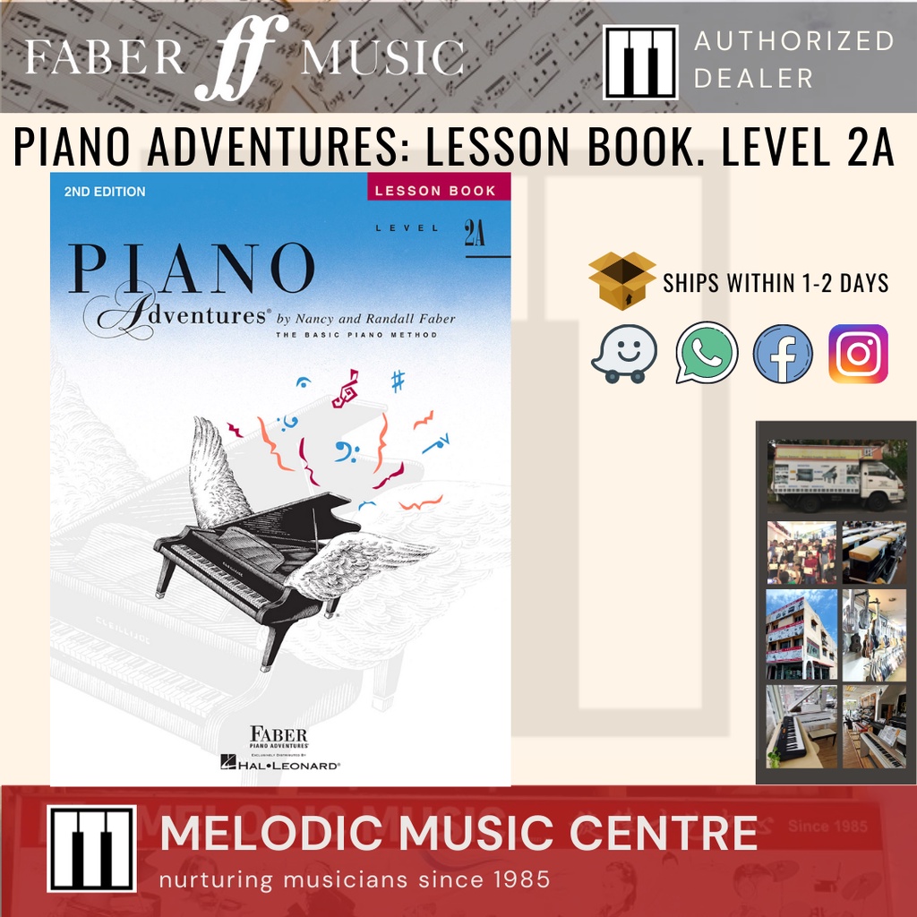 Faber Piano Adventures Lesson Book Level 2A (2nd Edition) | Shopee Malaysia