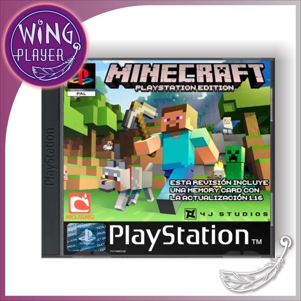 PS1 Game - Minecraft - PAL Europe | Shopee Malaysia