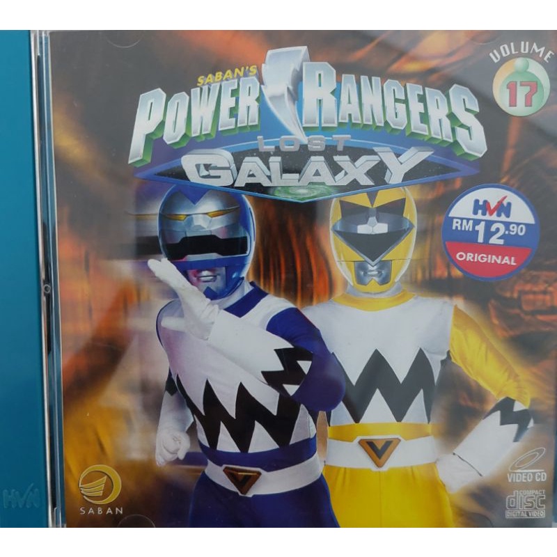 Original VCD Power Rangers Lost Galaxy | Shopee Malaysia