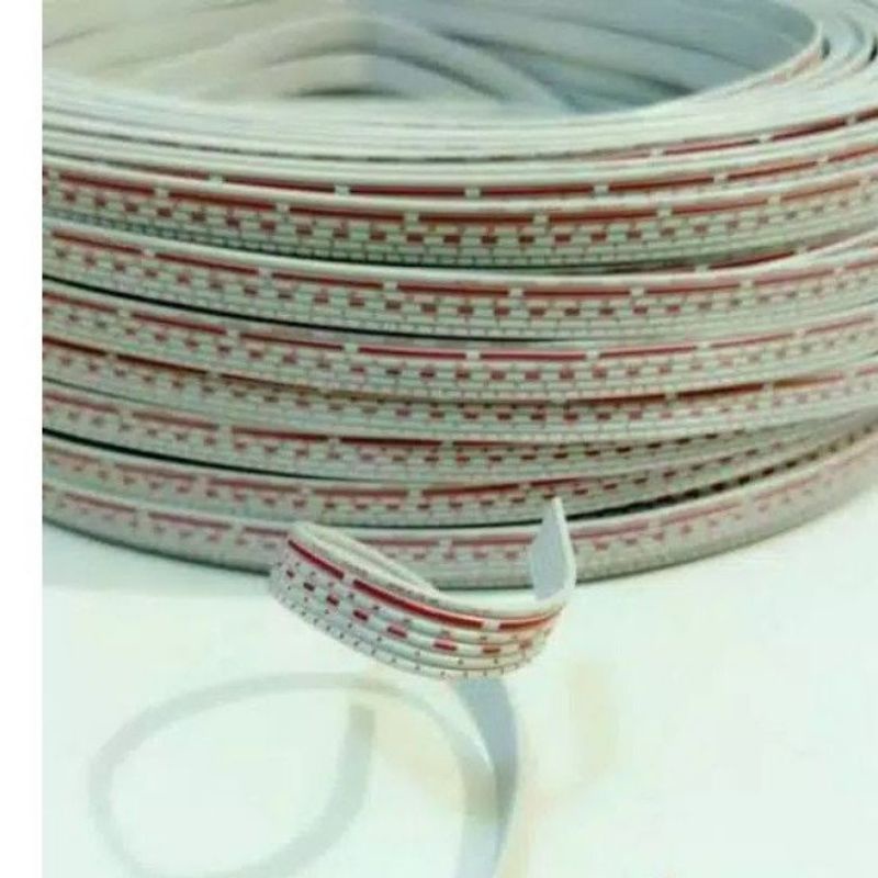 6 pin ribbon cable 6 line ribbon cable per meter | Shopee Malaysia