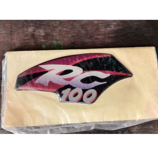 RC Rc100. Embossed emblem logo | Shopee Malaysia
