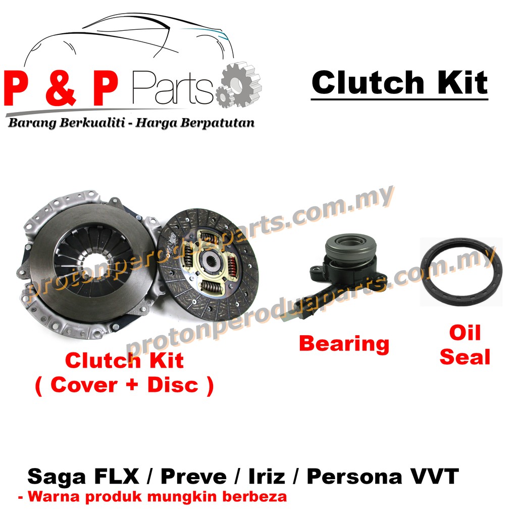 Clutch Kit for Proton Saga FLX Preve Iriz Persona VVT Shopee