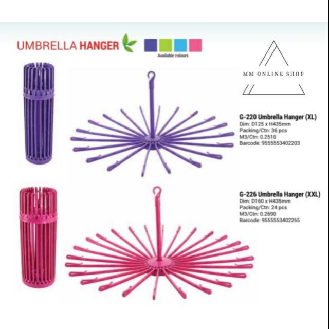 Hanger umbrella deals