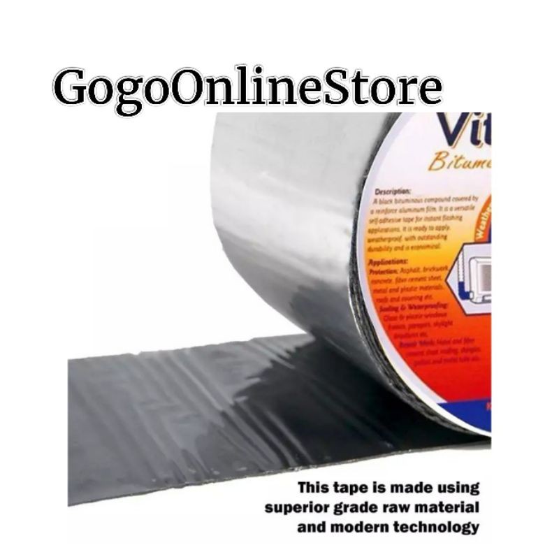 Vtech Vitalband Bitumen Flashing Tape VT42075 (10m/roll) Shopee Malaysia
