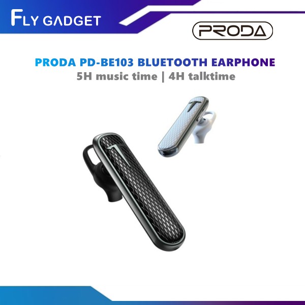Proda Bluetooth Earphone V 5.0 Wireless Headphone PD-BE103 | Shopee ...