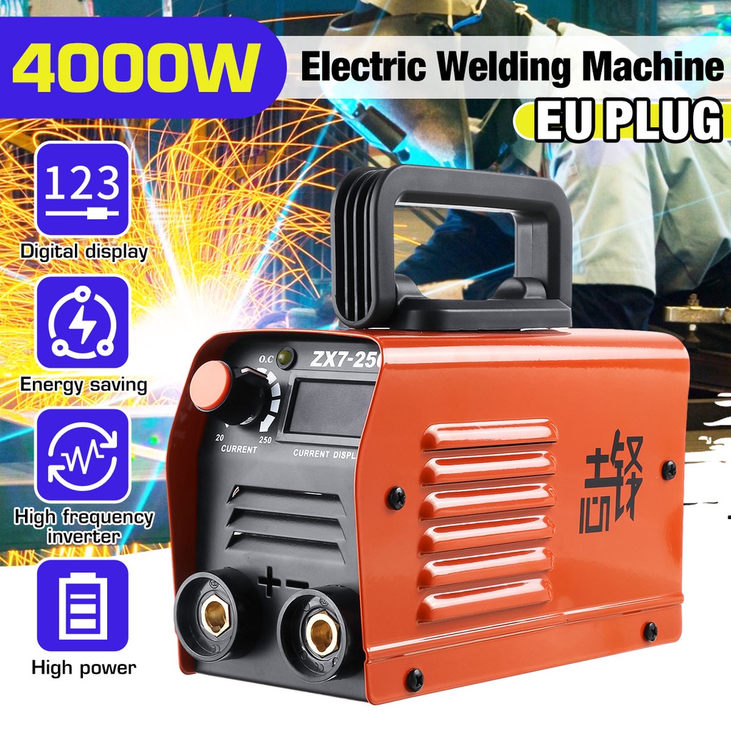 250A 4000W Inverter DC Welder Inverter MMA ARC Portable Welding Machine