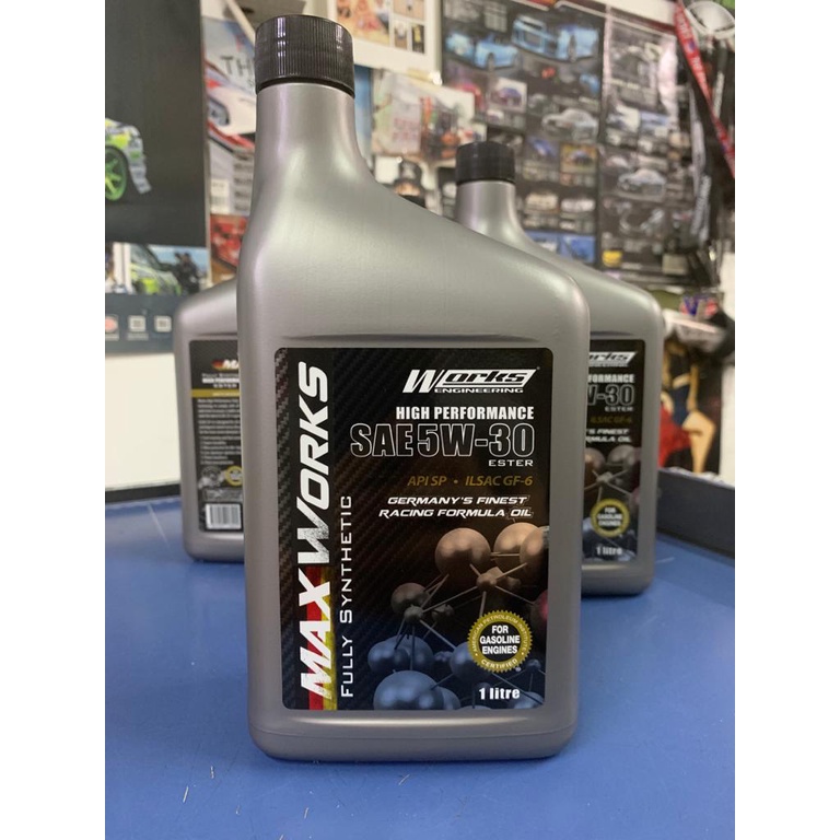 MAXWorks - Works Engineering Fully Synthetic SAE 5W-30 API SP Engine ...