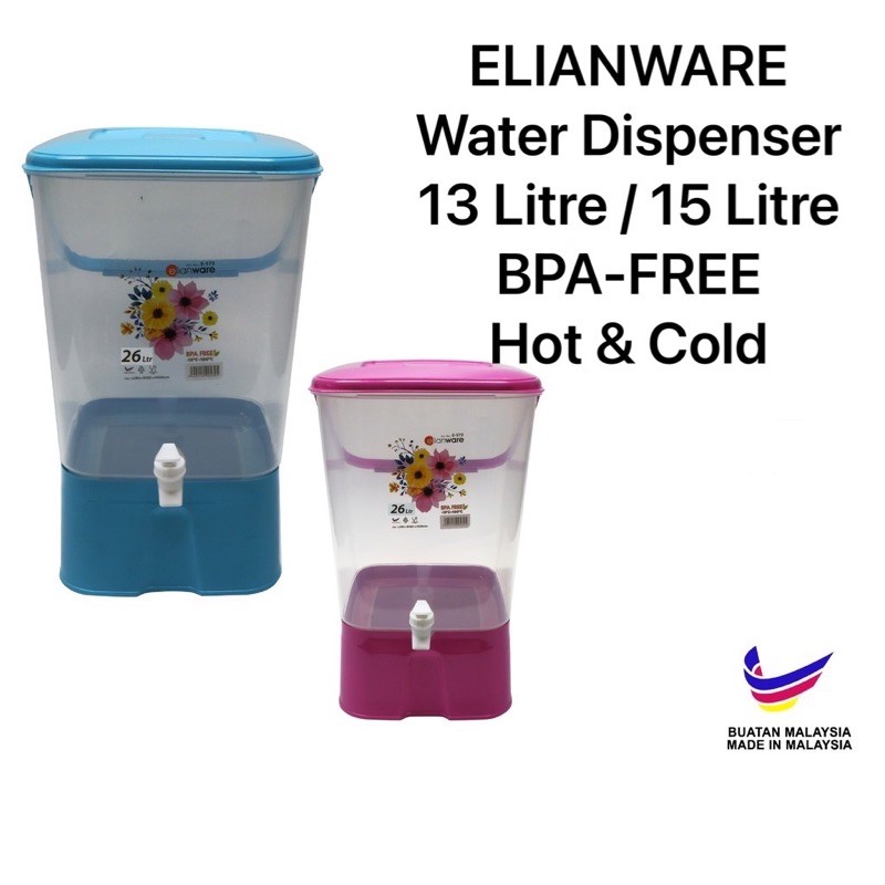 Elianware 13l15l Water Dispenser Hot And Cold Water Containerbekas Airbekas Air Kenduri 7564