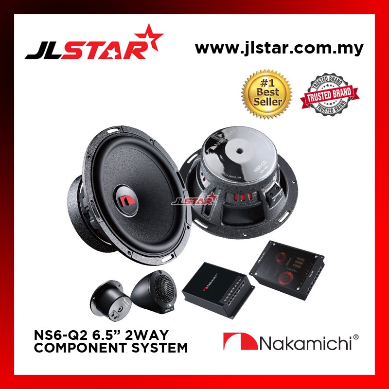 NAKAMICHI NS6-Q2 6.5INCH 2WAY COMPONENT SPEAKER | Shopee Malaysia