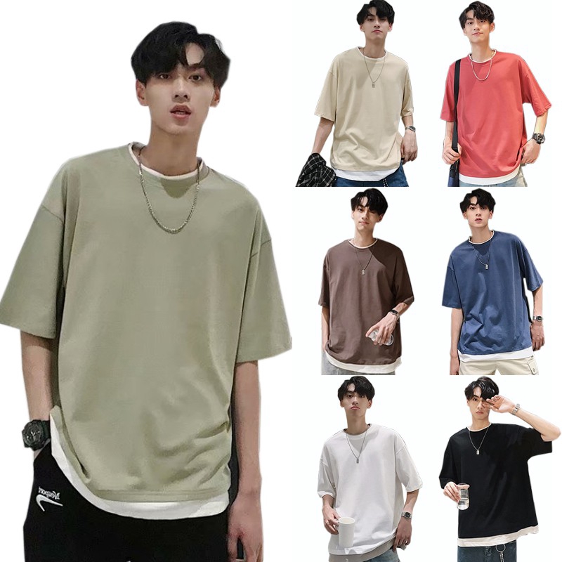 🔥Reay Stock🔥COD baju tshirt Oversized shirt men Overzsize Men T-shirt ...