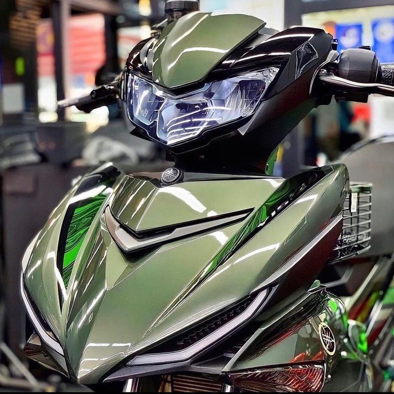 Coverset Y15zr hijau lumut V1 V2 Shopee Malaysia