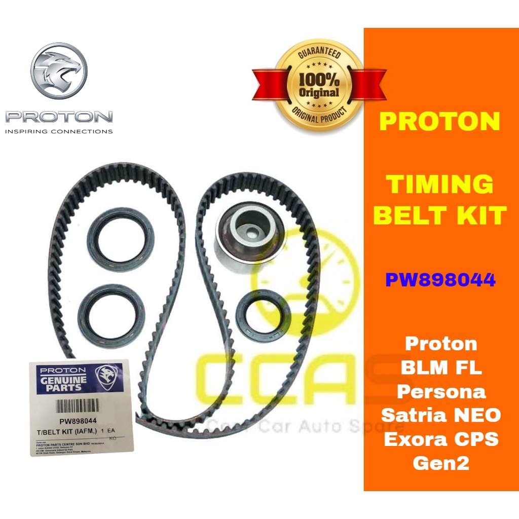 100 Proton Timing Belt Kit Set Proton Gen2 Persona Saga BLM FL Exora