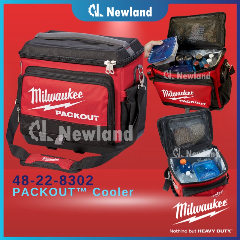 Milwaukee Jobsite Cooler Bag 48228302 Shopee Malaysia