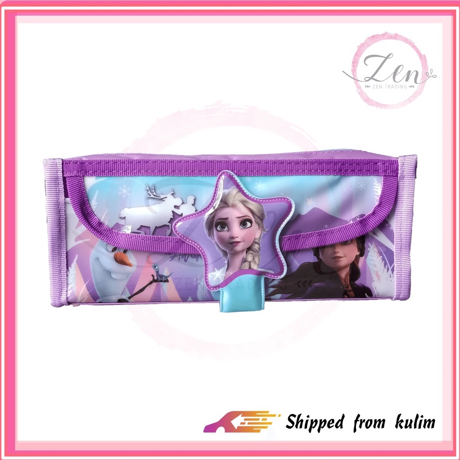 Disney Princess Elsa & Anna Frozen Pencil Case Princess Square Kids ...