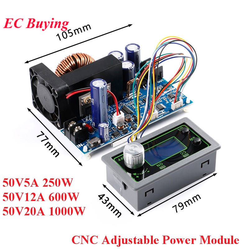 DC 50V5A 250W / 50V 12A 600W / 50V 20A 1000W Power Supply Module