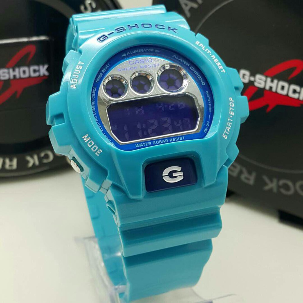 G SHOCK DW6900 CB2 BLUE Shopee Malaysia