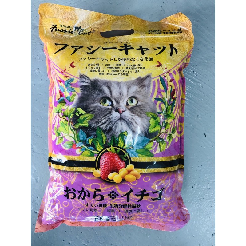 Soybean Cat Litter Fussie Cat 7L/ Cat Litter / Soybean Cat Litter 豆腐砂