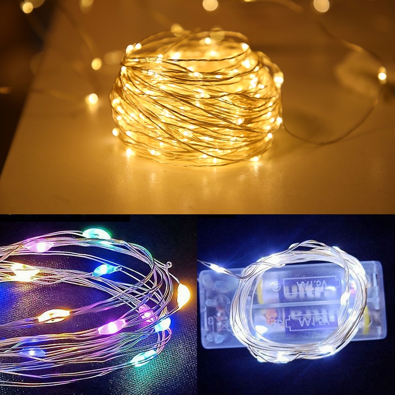 Fairy Led Light String Diy Lampu Bateri Hiasan Bilik Led Lighting Lampu 