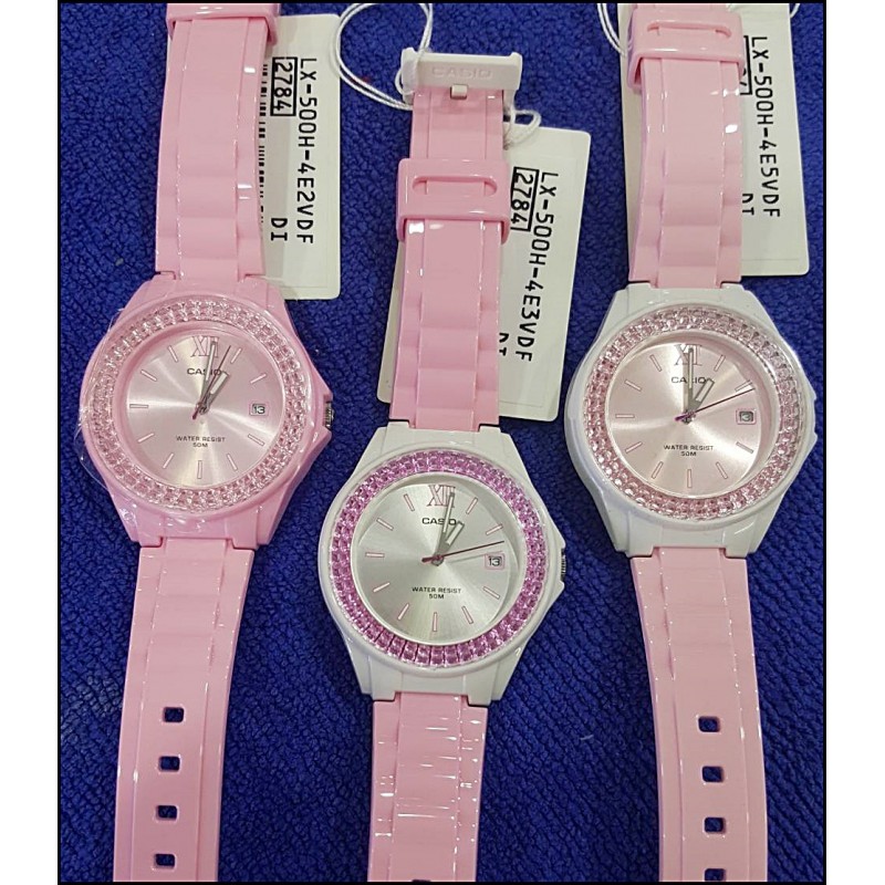 Watch Casio Ladies LX500H 4E2 ORIGINAL Shopee Malaysia